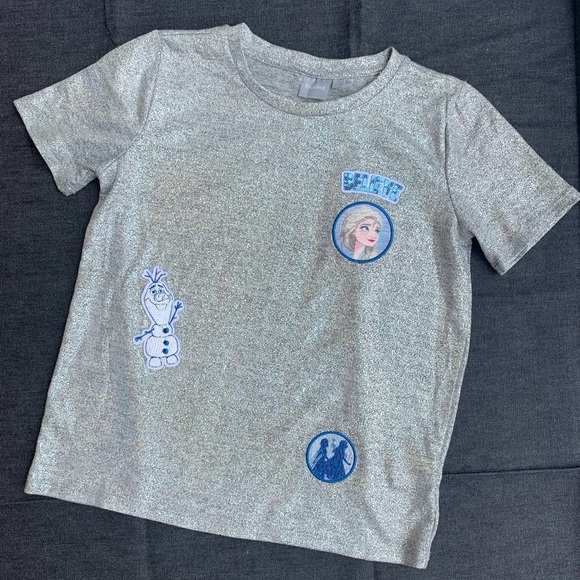 Frozen sparkly t-shirt - Picture 1 of 2